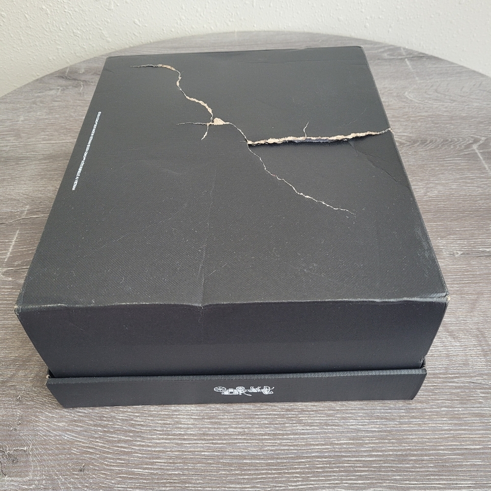 COACH Black Brynn Straw Sandal Size 10B - Picture 9 of 16